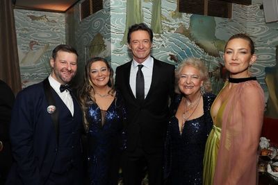 Dayna Cartwright, Rachel Cartwright, Hugh Jackman, Claire Sardina and Kate Hudson     Photo