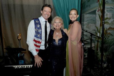 Hugh Jackman, Claire Sardina and Kate Hudson      Photo