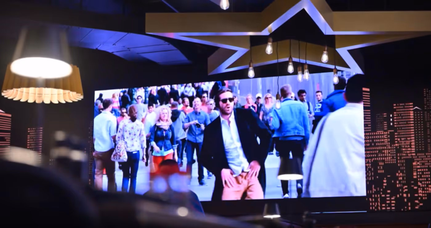 Jumbotron Screens Unveils First-Of-Its-Kind Immersive Dining Spectacle at Planet Hollywood, Times Square  Image