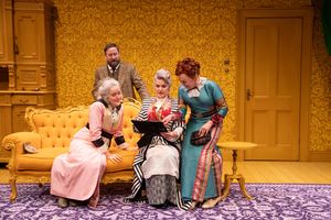 Sophie Thompson, Jim Howick, Siobhan Finneran and Samantha Spiro  Photo