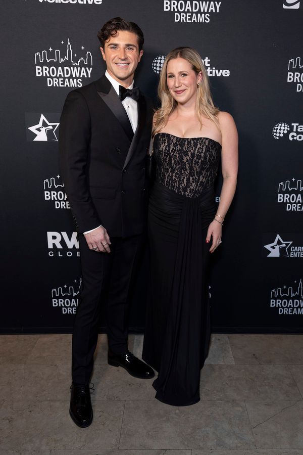 John Battagliese and Allison Schwartz Photo