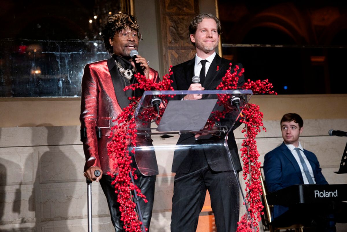Billy Porter and Stark Sands at 