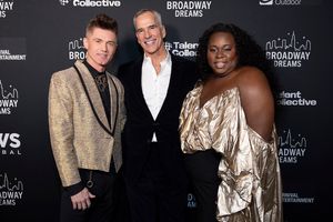 Spencer Liff, Jerry Mitchell, Alex Newell @ BroadwayWorld Spencer Liff, Jerry Mitchell, Alex Newell Photo