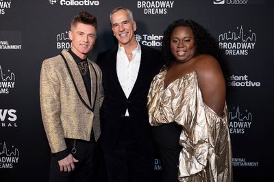 Spencer Liff, Jerry Mitchell, Alex Newell Photo