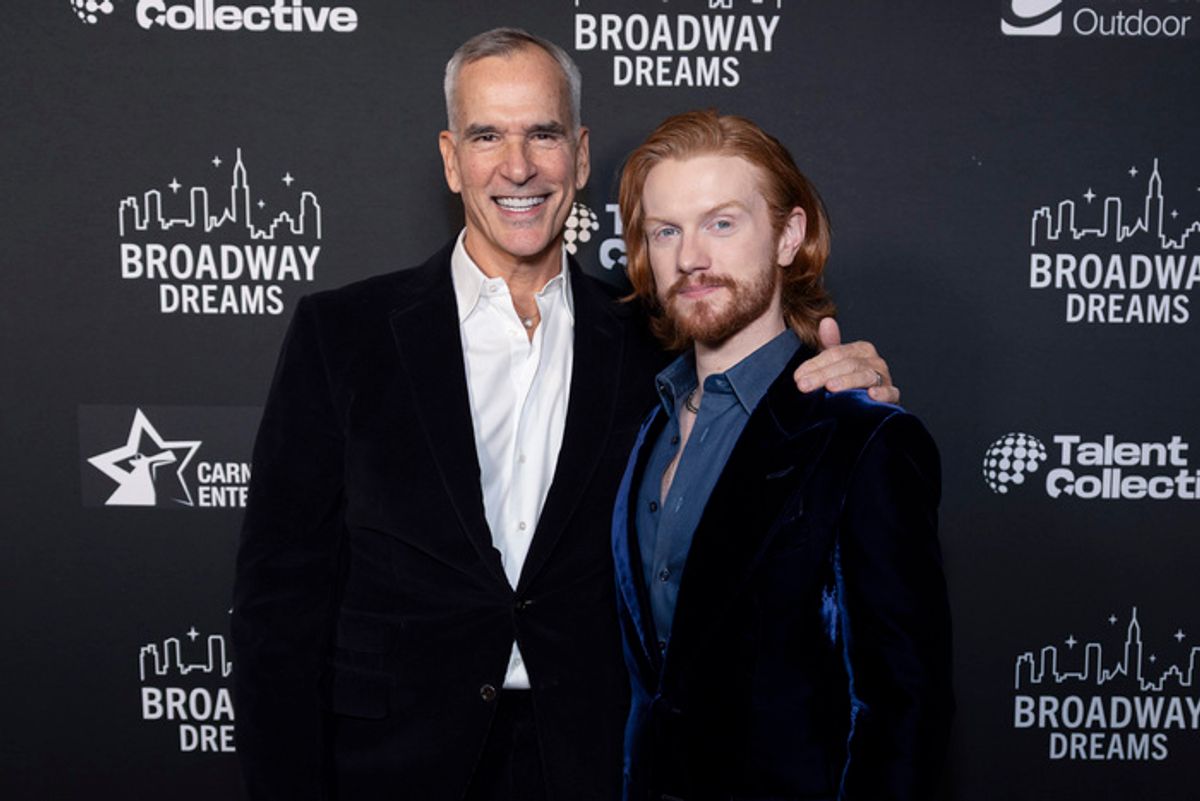 Jerry Mitchell and Ricky Schroeder at 