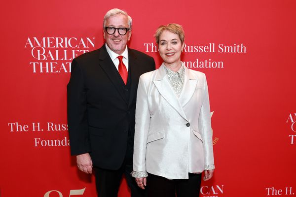 BEVERLY HILLS, CALIFORNIA - DECEMBER 15: (L-R) Barry Hughson, Executive Director, ABT Photo