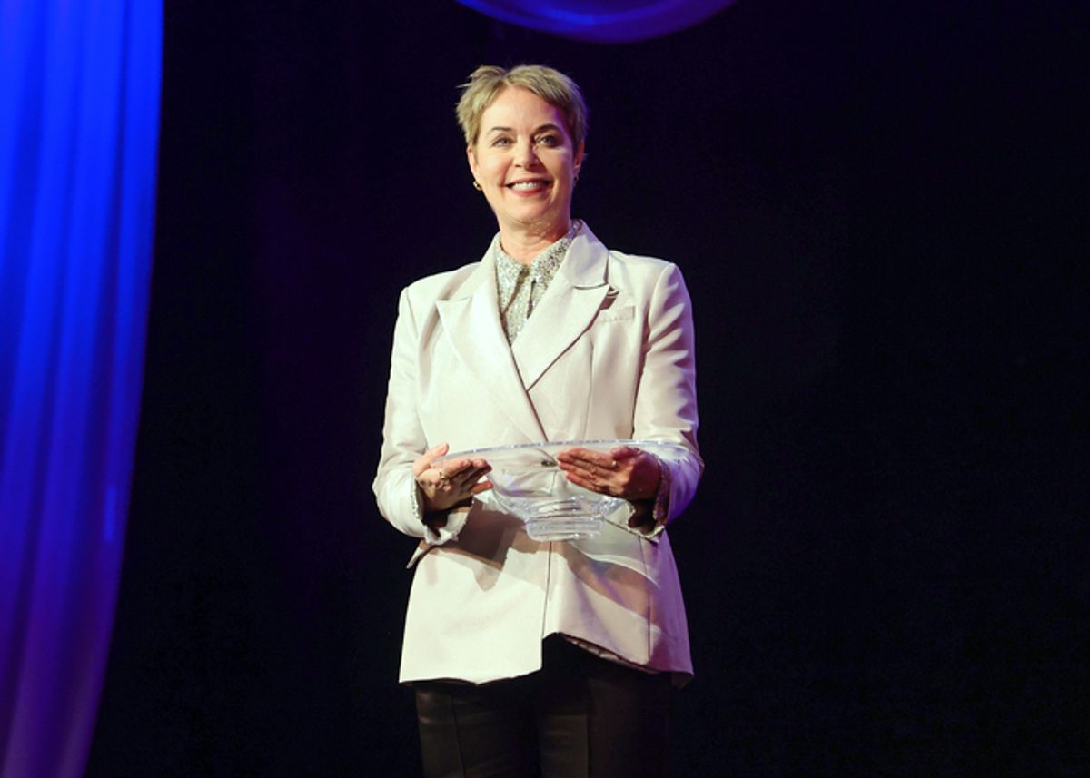BEVERLY HILLS, CALIFORNIA - DECEMBER 15: Susan Jaffe, Artistic Director, ABT speaks onstage during American Ballet Theatre's (ABT) Holiday Benefit at The Beverly Hilton on December 15, 2025 in Beverly Hills, California. (Photo by Emma McIntyre/Getty Images for American Ballet Theatre (ABT)) at 