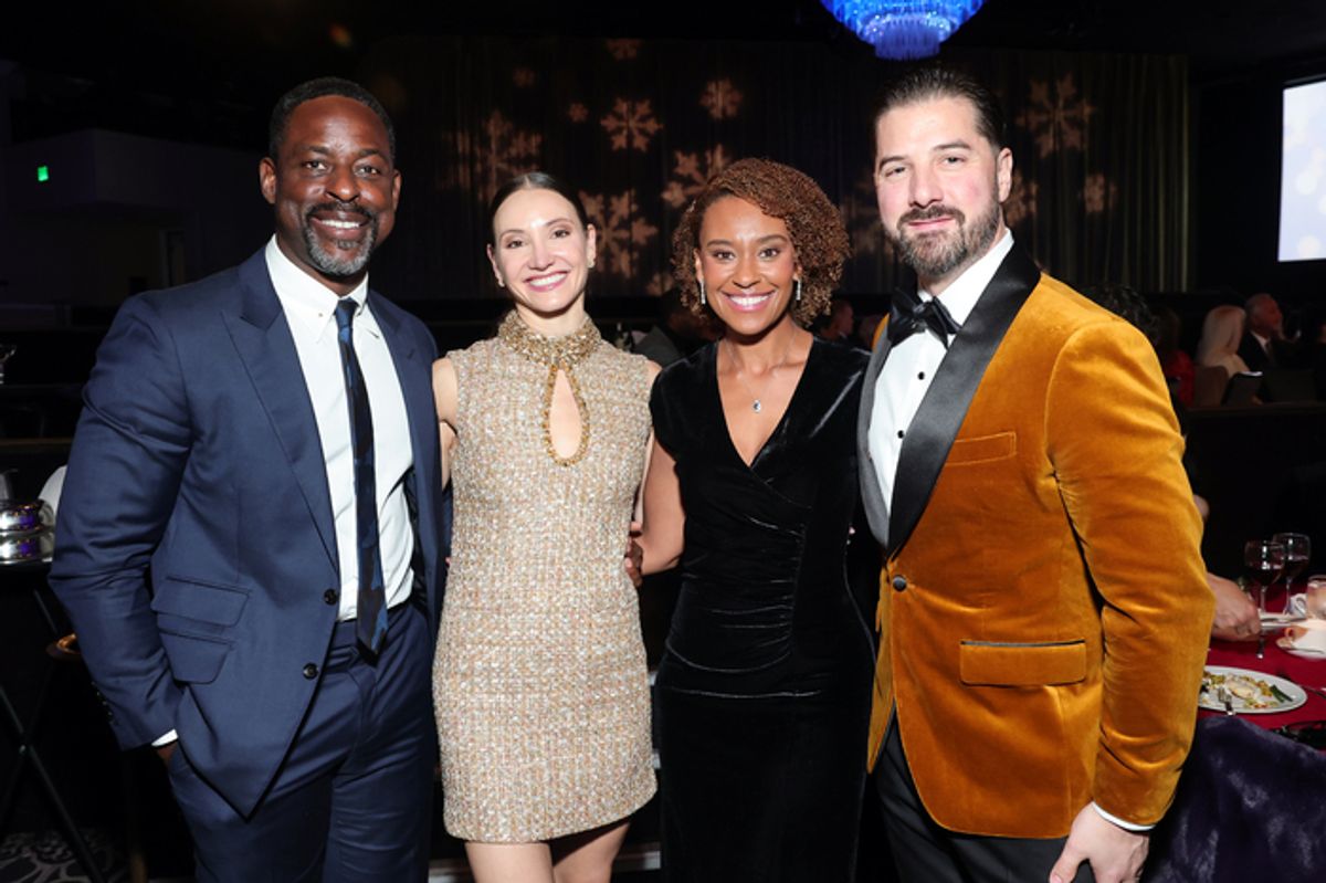 BEVERLY HILLS, CALIFORNIA - DECEMBER 15: (L-R) Sterling K. Brown, Christine Shevchenko, Ryan Michelle Bathe and Alex DiMattia attend American Ballet Theatre's (ABT) Holiday Benefit at The Beverly Hilton on December 15, 2025 in Beverly Hills, California. (Photo by Emma McIntyre/Getty Images for American Ballet Theatre (ABT)) at 