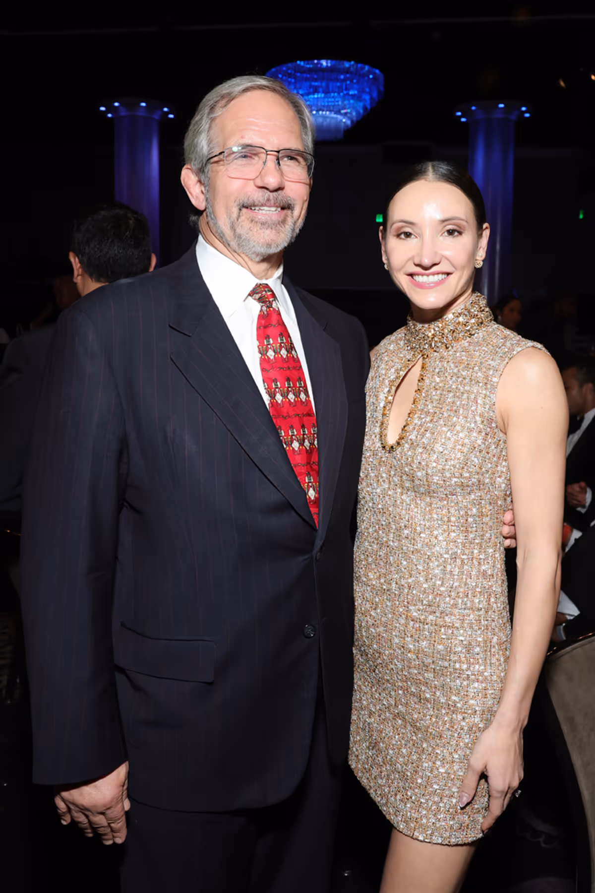 BEVERLY HILLS, CALIFORNIA - DECEMBER 15: (L-R) Andrew F. Barth and Christine Shevchenko attend American Ballet Theatre's (ABT) Holiday Benefit at The Beverly Hilton on December 15, 2025 in Beverly Hills, California. (Photo by Emma McIntyre/Getty Images for American Ballet Theatre (ABT)) at 