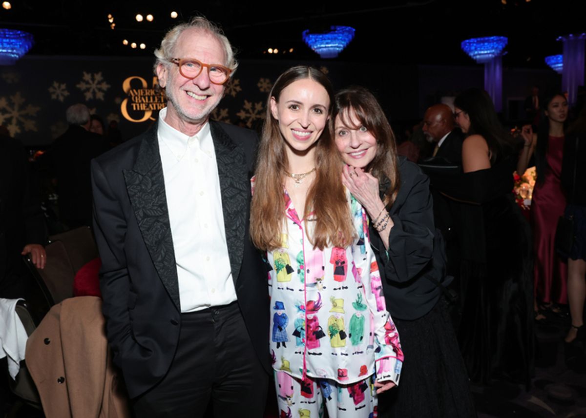 BEVERLY HILLS, CALIFORNIA - DECEMBER 15: (L-R) Mark Cohen, Skylar Brandt and Rachael Worby attend American Ballet Theatre's (ABT) Holiday Benefit at The Beverly Hilton on December 15, 2025 in Beverly Hills, California. (Photo by Emma McIntyre/Getty Images for American Ballet Theatre (ABT)) at 