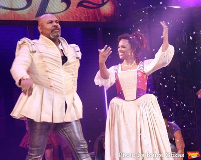 James Monroe Iglehart and Kandi Burruss Photo