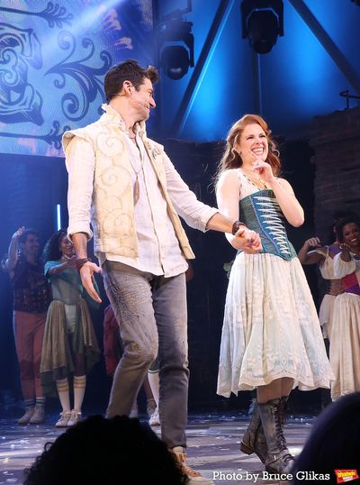 Drew Gehling and Teal Wicks Photo