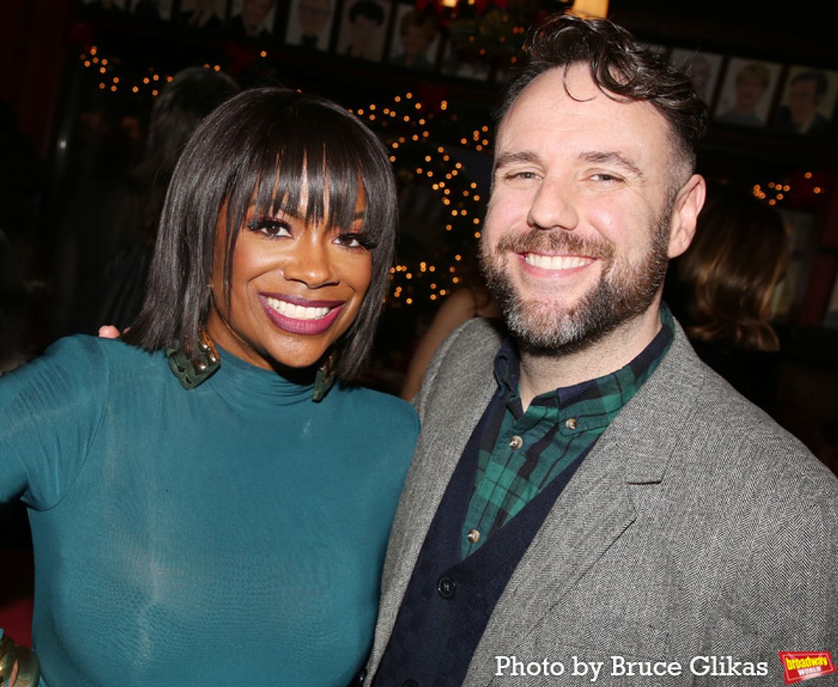 Kandi Burruss and People Magazine's Dave Quinn  at 