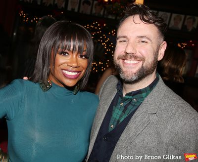 Kandi Burruss and People Magazine's Dave Quinn  Photo