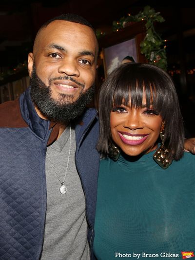 DonJuan Clark and Kandi Burruss  Photo