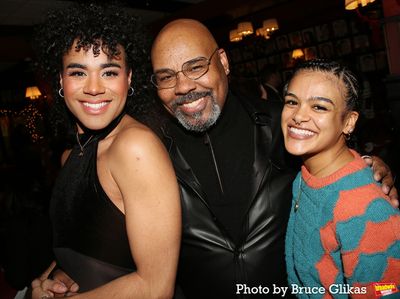 Michael Iván Carrier, James Monroe Iglehart and Gianna Harris Photo