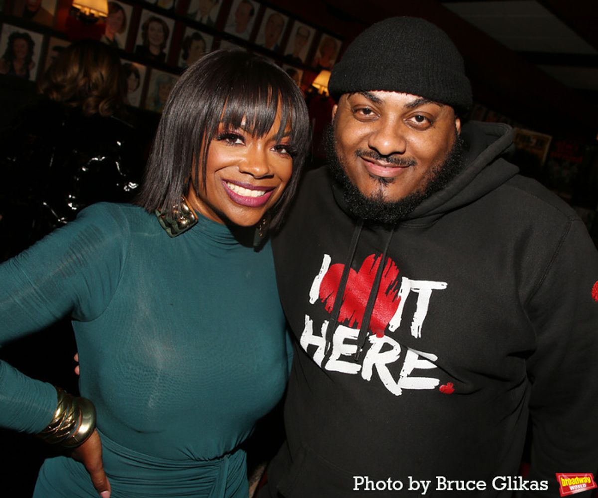 Kandi Burruss and Johnny Perlaza at 