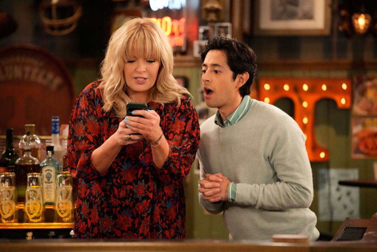 Melissa Peterman and Pablo Castelblanco at 