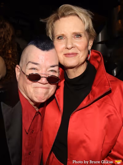 Lea DeLaria and Cynthia Nixon Photo