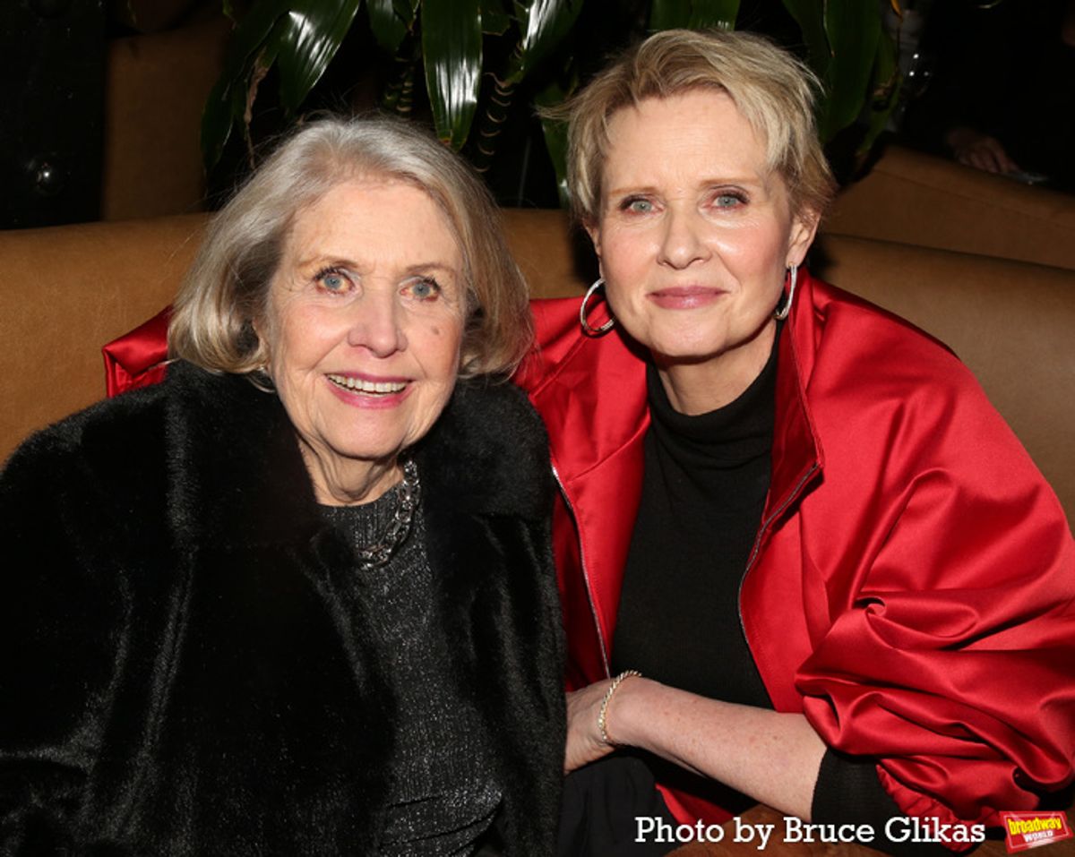 Anne Reid and Cynthia Nixon at 