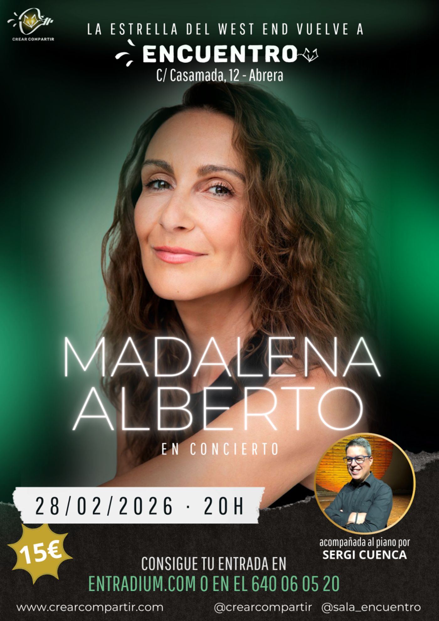 Madalena Alberto ofrece un concierto íntimo en Barcelona  Image