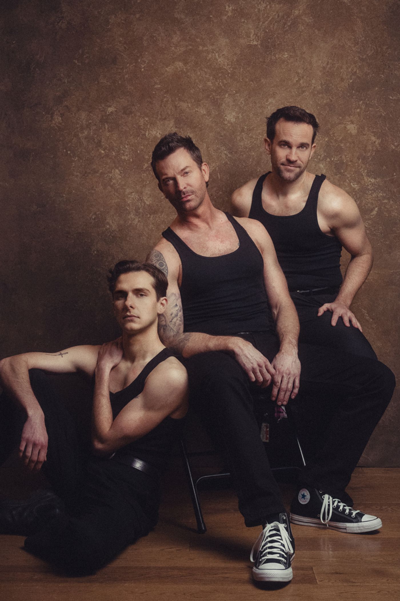 Photos: Killian Thomas Lefevre, Yiftach ‘Iffy’ Mizrahi, and Levi Kreis in ALREADY PERFECT Photos: Killian Thomas Lefevre, Yiftach ‘Iffy’ Mizrahi, and Levi Kreis in ALREADY PERFECT Image