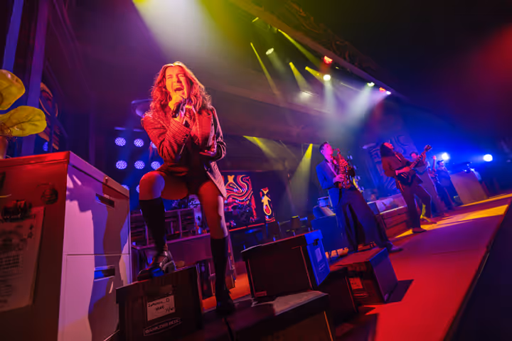 All Out: Comedy About Ambition Production Photo