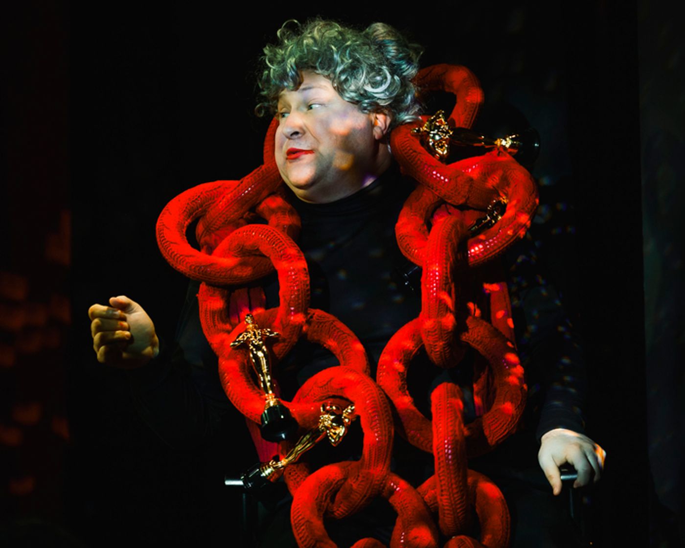 Marla Mindelle and Josh Sharp in A KIDMAN CAROL Off-Broadway  Image