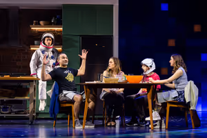 Nathan Salstone, Javier Muñoz, Alison Luff, Garrett
McNally and Kaylin Hedges  Photo