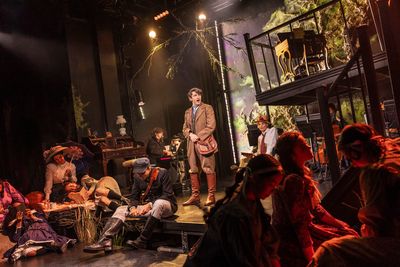 Reese Sebastian Diaz with cast of Picnic at Hanging Rock Photo