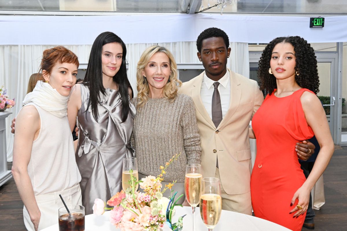 Britt Lower, Eva Victor, Helen Hoehne, Damson Idris and Chase Infiniti  at 