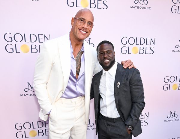Dwayne Johnson and Kevin Hart  Photo