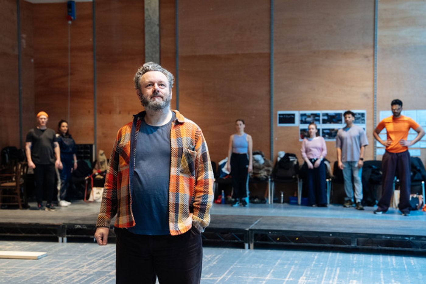 Photos: Michael Sheen and More in Rehearsal For OUR TOWN  Image
