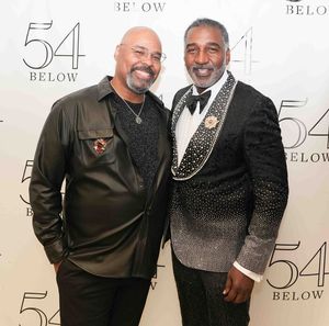 James Monroe Iglehart & Norm Lewis Photo