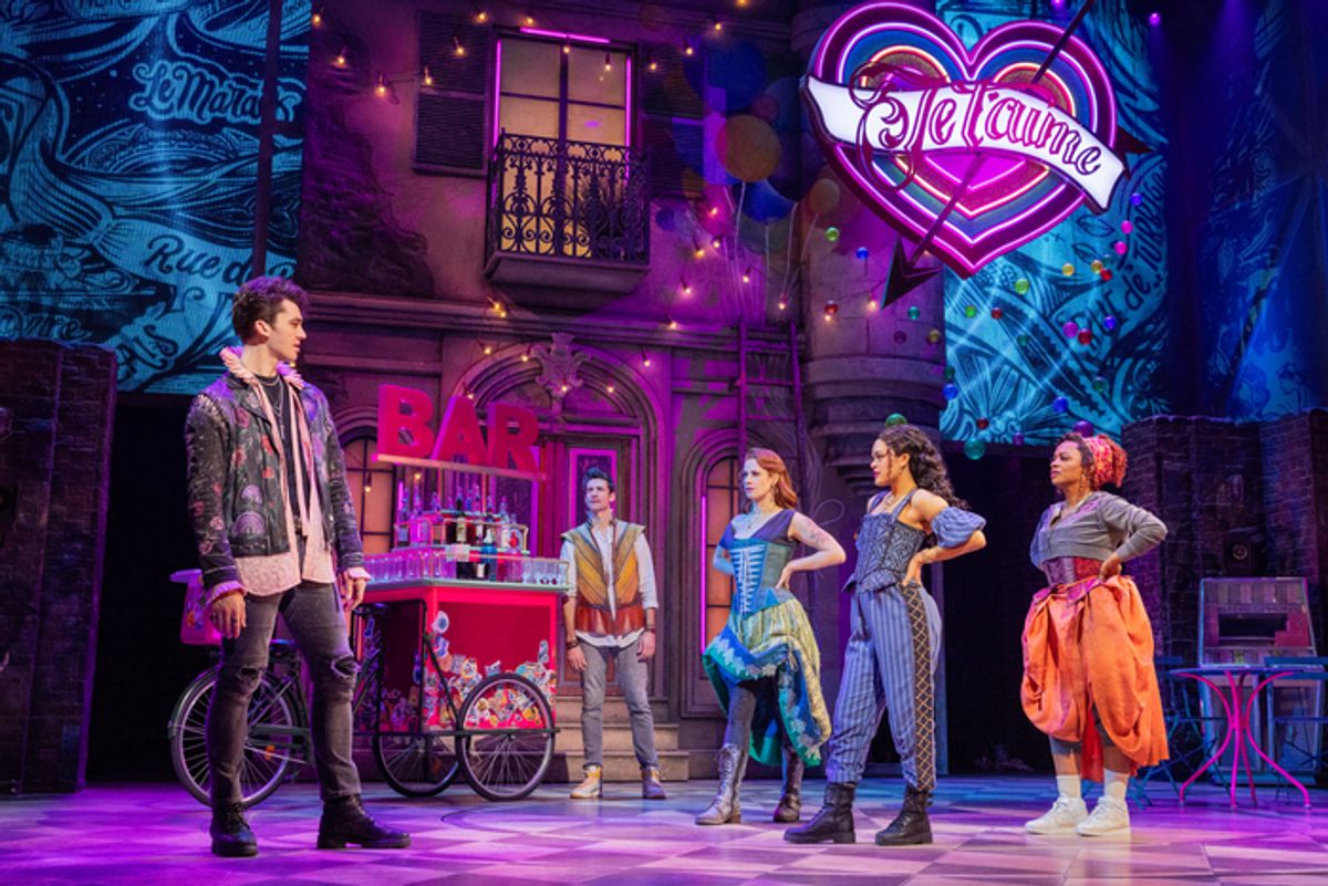 Liam Pearce, Drew Gehling, Teal Wicks, Gianna Harris and Kandi Burruss  at 