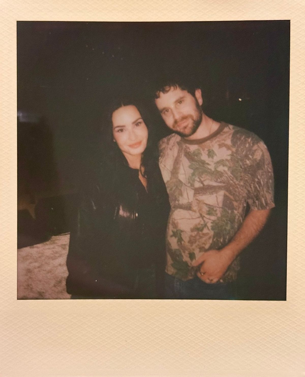 Demi Lovato and Ben Platt at 