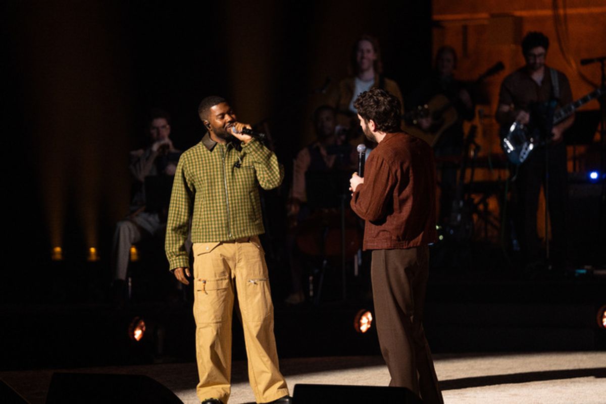 Khalid and Ben Platt at 