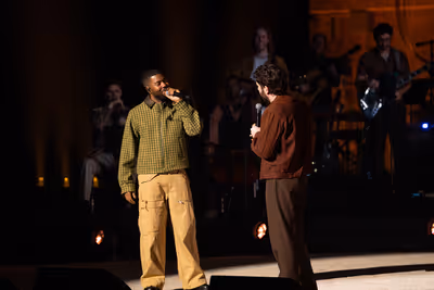 Khalid and Ben Platt Photo
