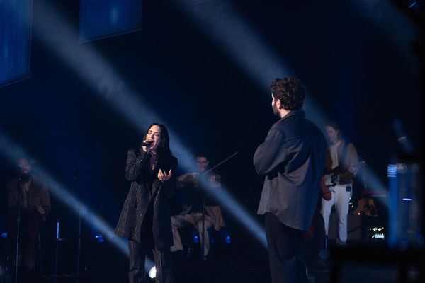 Demi Lovato and Ben Platt Photo