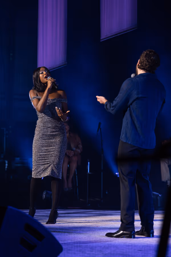 Ben Platt and Coco Jones Photo