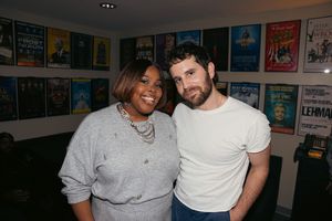 Amber Riley and Ben Platt Photo