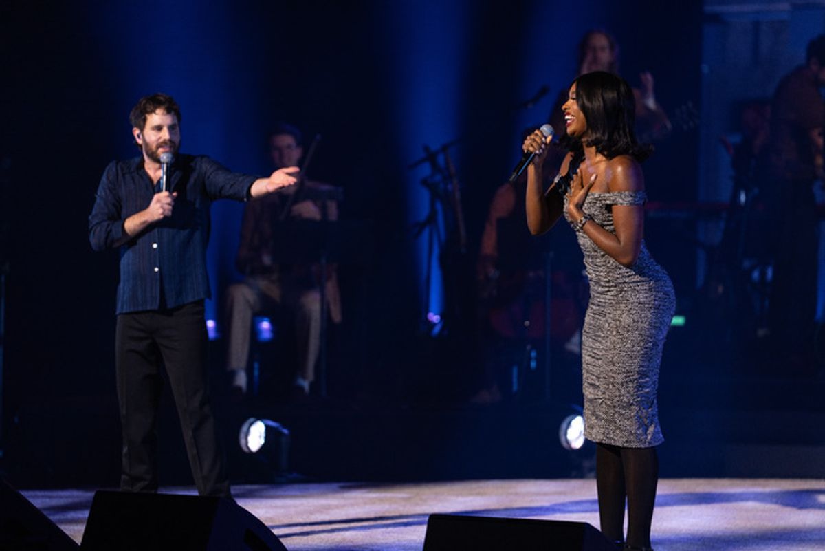 Ben Platt and Coco Jones at 