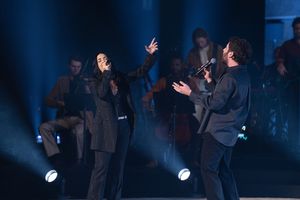 Demi Lovato and Ben Platt Photo