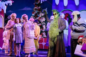Garett Clayton and the cast of Dr. Seuss' How The Grinch Stole Christmas! The Musical @ BroadwayWorld Garett Clayton and the cast of Dr. Seuss' How The Grinch Stole Christmas! The Musical Photo