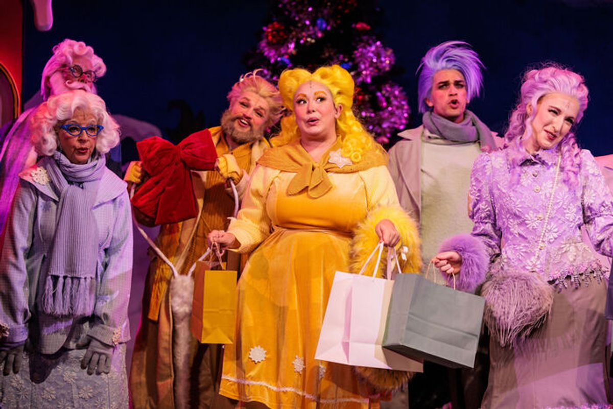 The cast of Dr. Seuss' How The Grinch Stole Christmas! The Musical at 