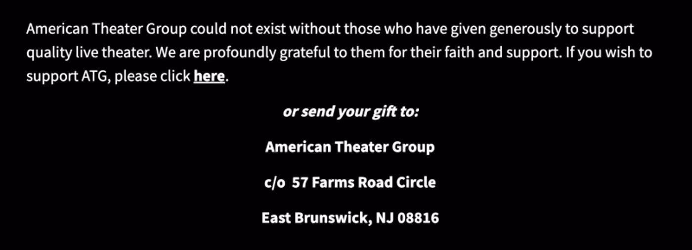 Stage Mag Spotlight: American Theater Group's IT'S A WONDERFUL LIFE Stage Mag Spotlight: American Theater Group's IT'S A WONDERFUL LIFE Image