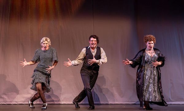 Emily Holland, David Geinosky  and Sarah Smith  Photo