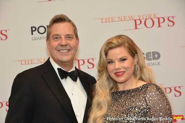 Steven Reineke and Megan Hilty Photo