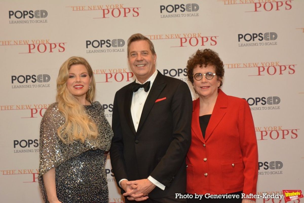 Megan Hilty, Steven Reineke and Judith Clurman at 