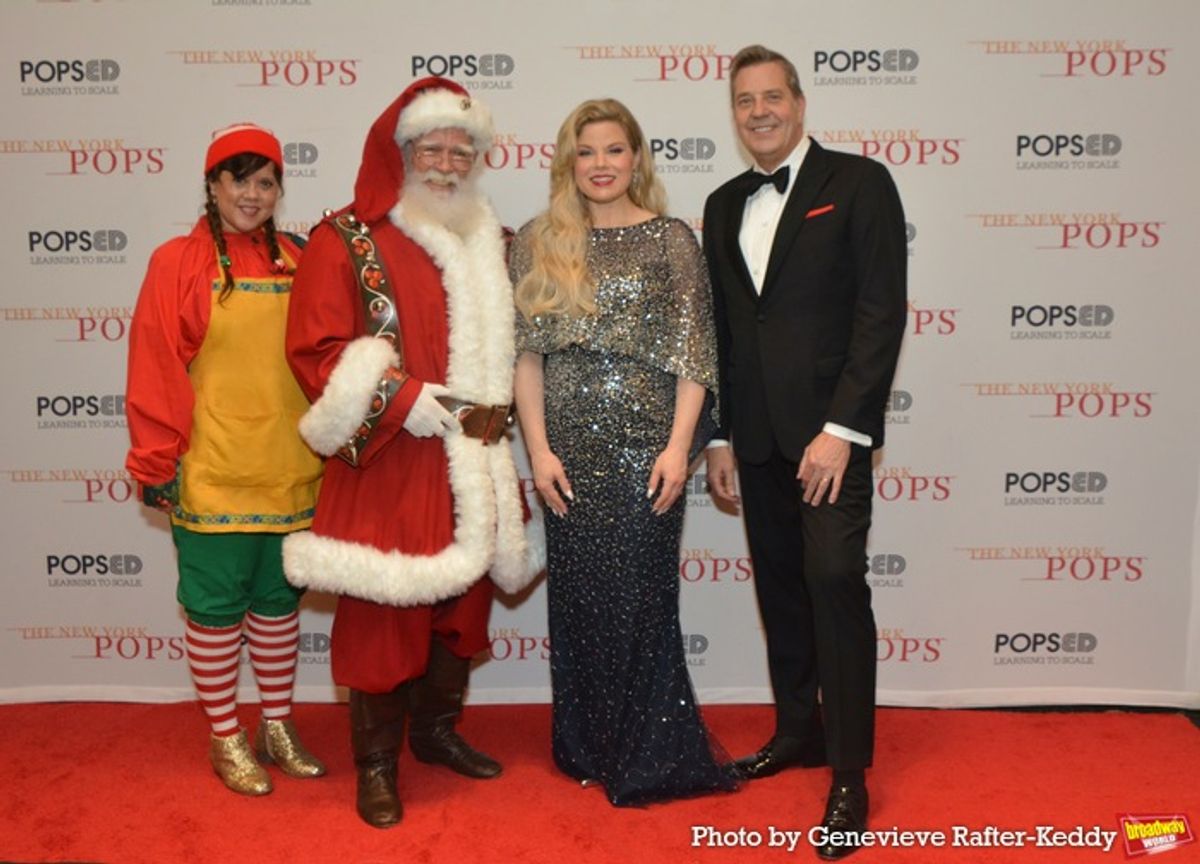Pecan Pie, Santa Claus, Megan Hilty and Steven Reineke at 